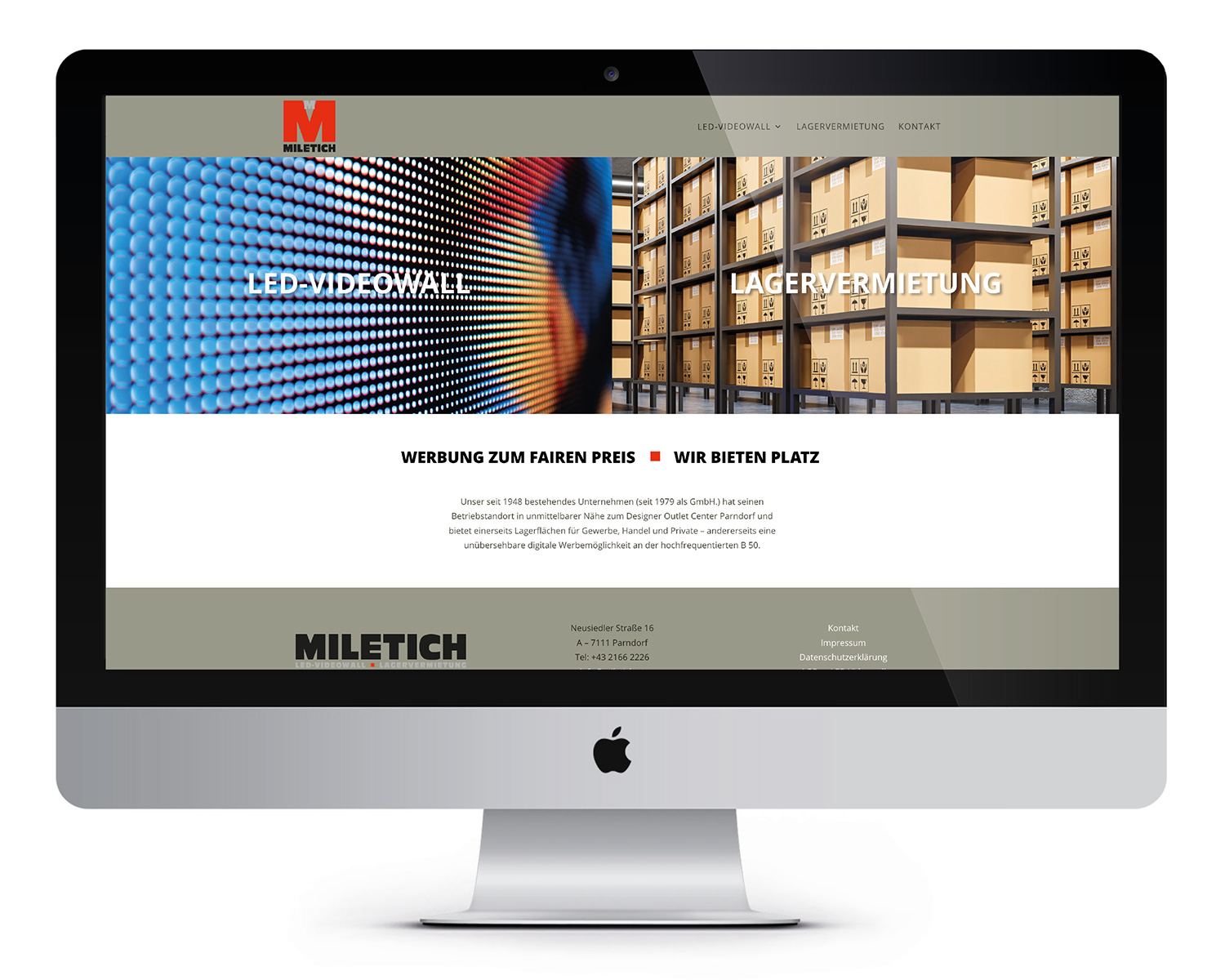 Ing. Wolfgang Barth | Led-Videowall und Lagervermietung