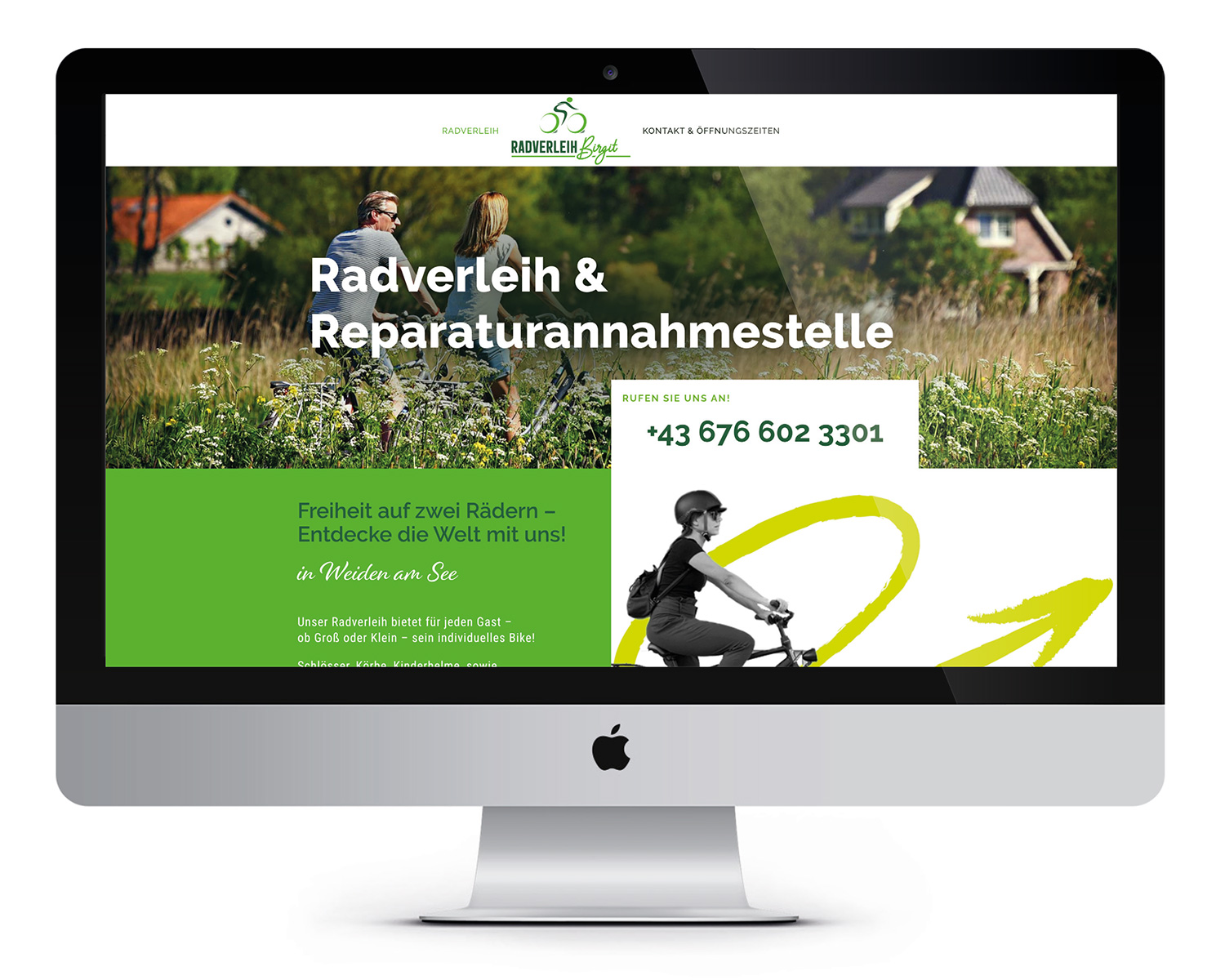 Birgit Sack | Radverleih Weiden am See