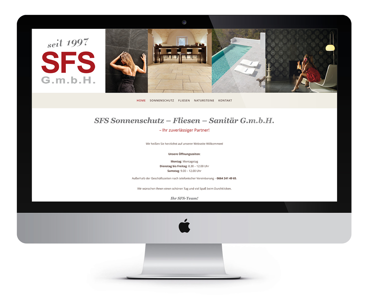 SFS Sonnenschutz - Fliesen - Sanitär